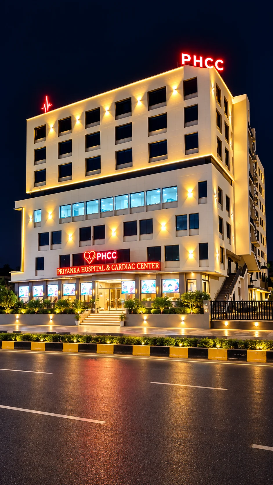 Hospital Night View