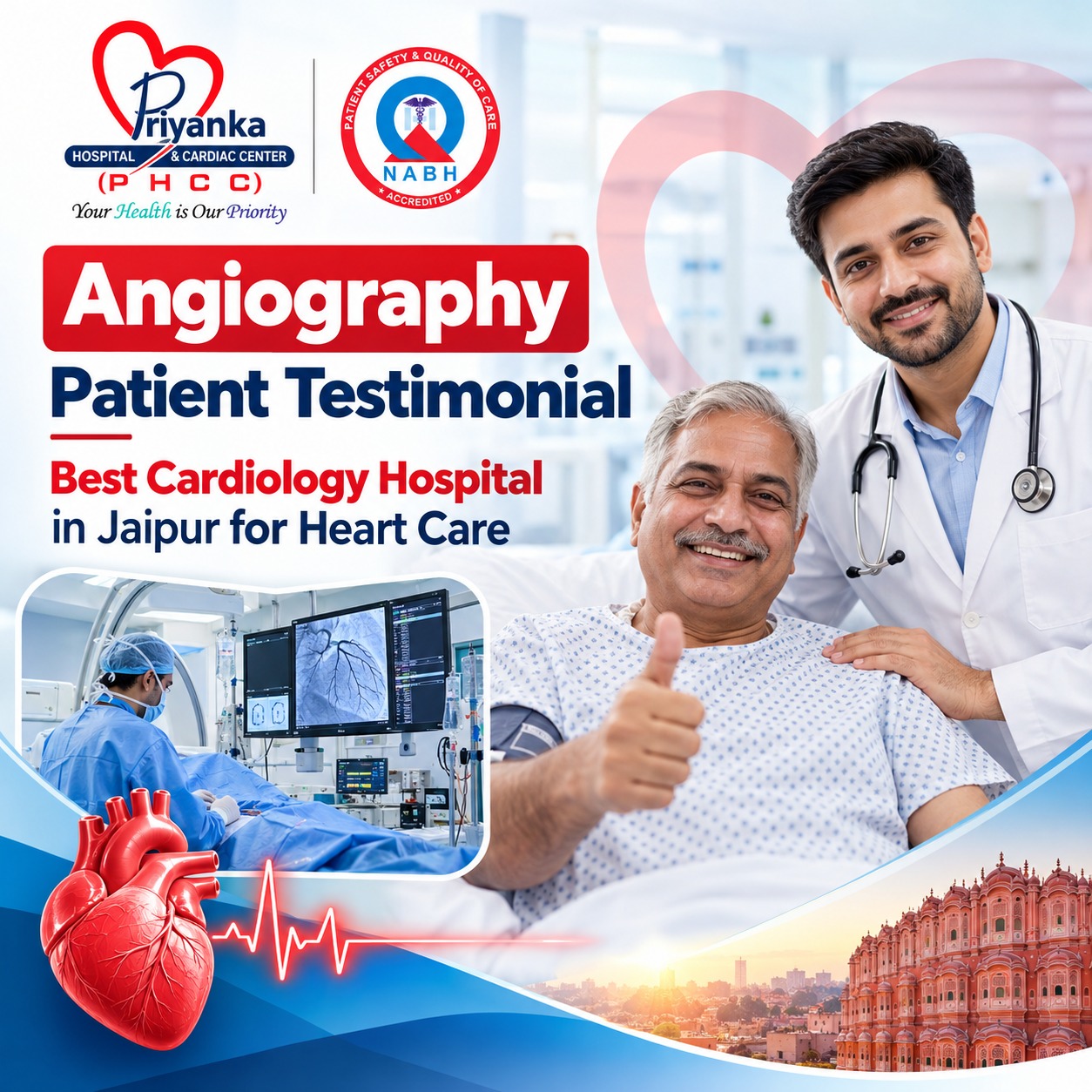 Angiography Patient Testimonial Best Cardiology Hospital in Jaipur for Heart Care