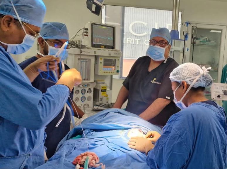 Another Milestone at Priyanka Hospital & Cardiac Centre: Successful Surgery on a 2-Day-Old Newborn