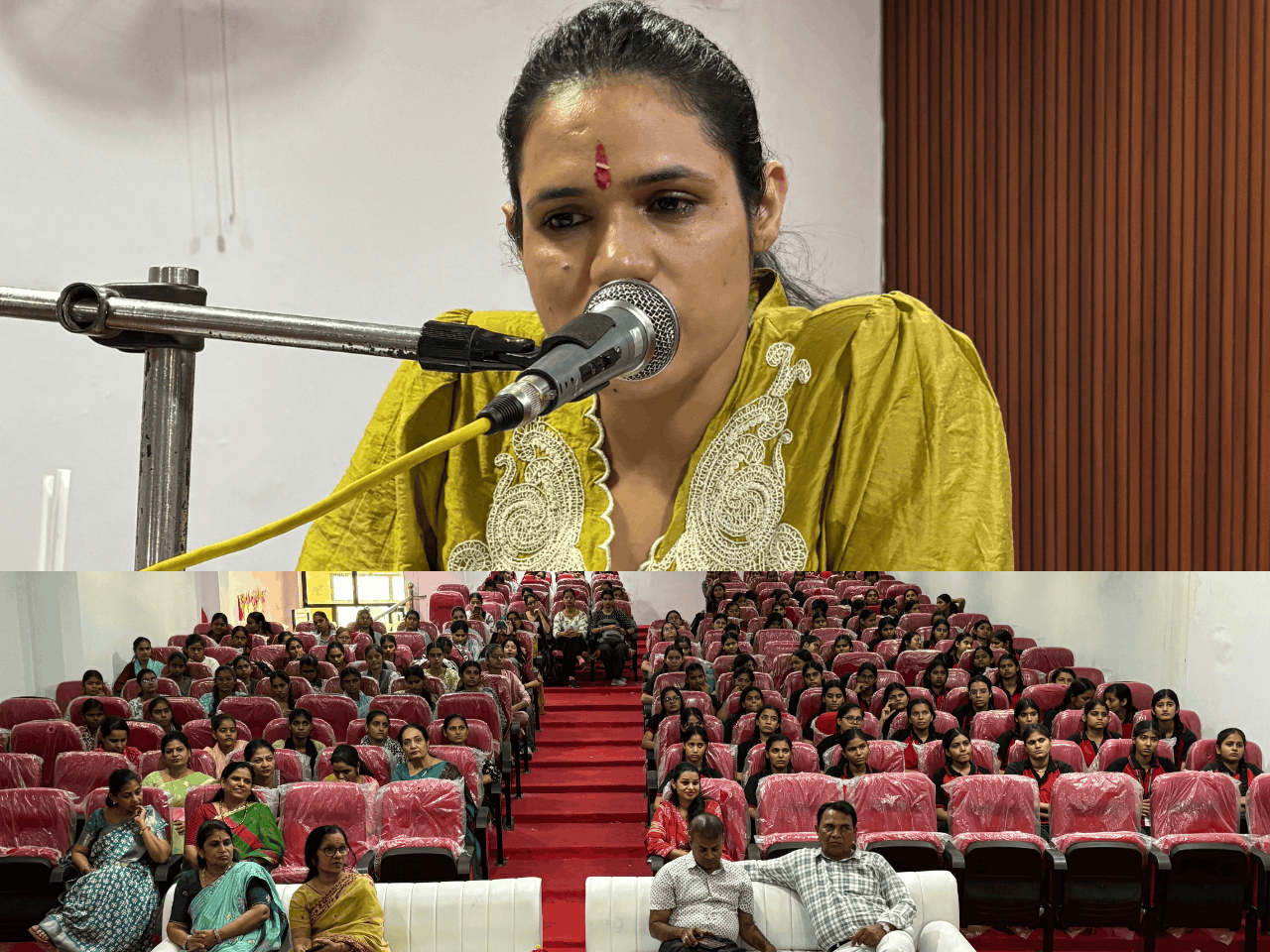 Women's Health Talk at Akashdeep College, Jaipur, by Dr. Asha Sharma