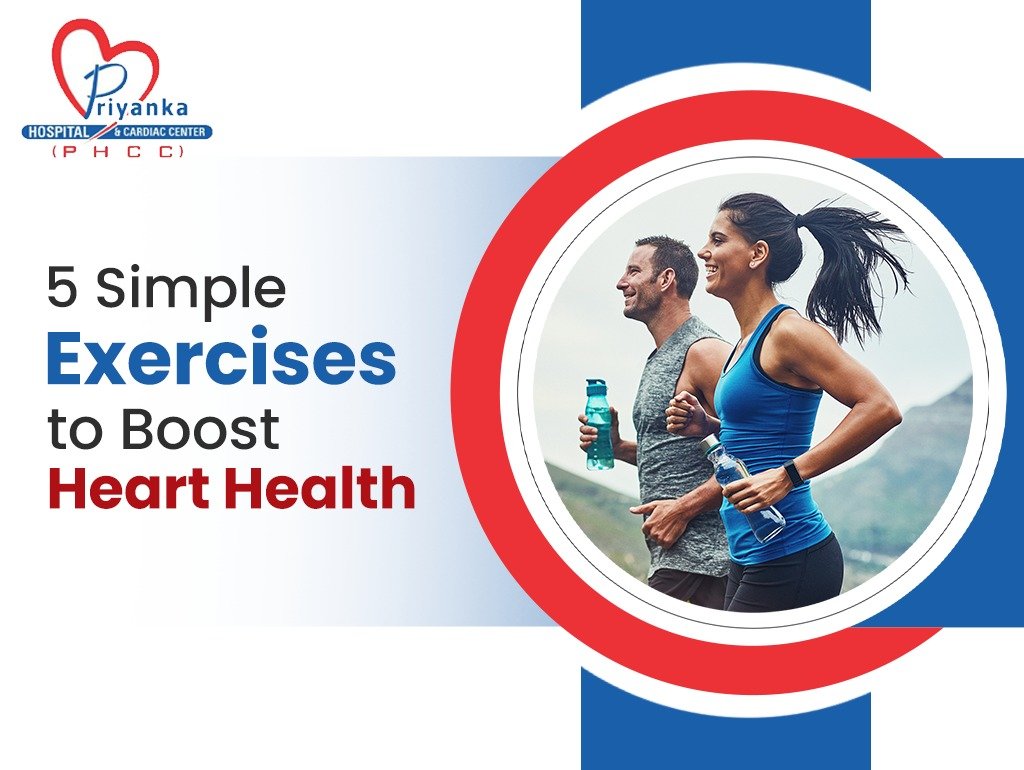 5 Simple Excrise to boost heart health